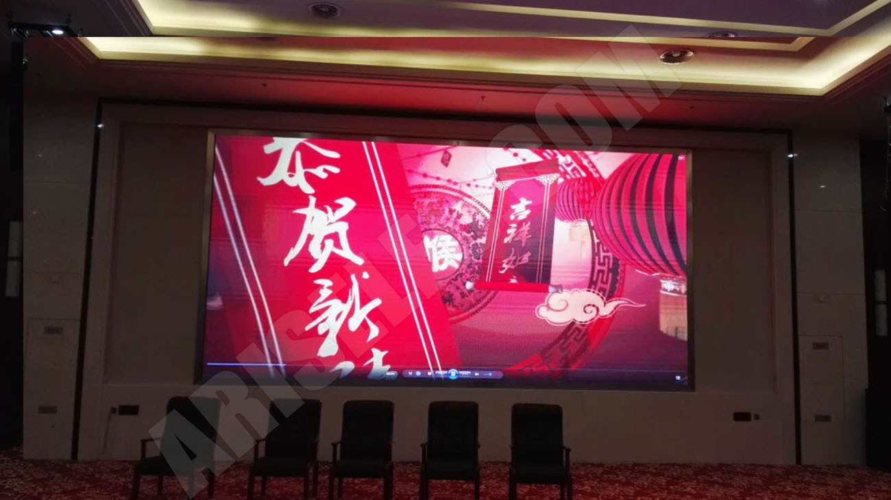 18sqm P4mm Indoor LED Display for JiangSu Hotel 2016