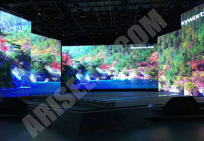 200sqm P4mm Indoor Display for Jiangdu Television Station